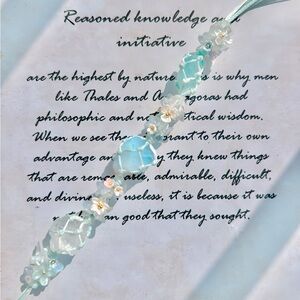 HANDMADE Macrame Crystal Bracelet